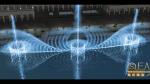 2D 3D Nozzle Digital Swing Fountain Music Dancing Water Fountain
