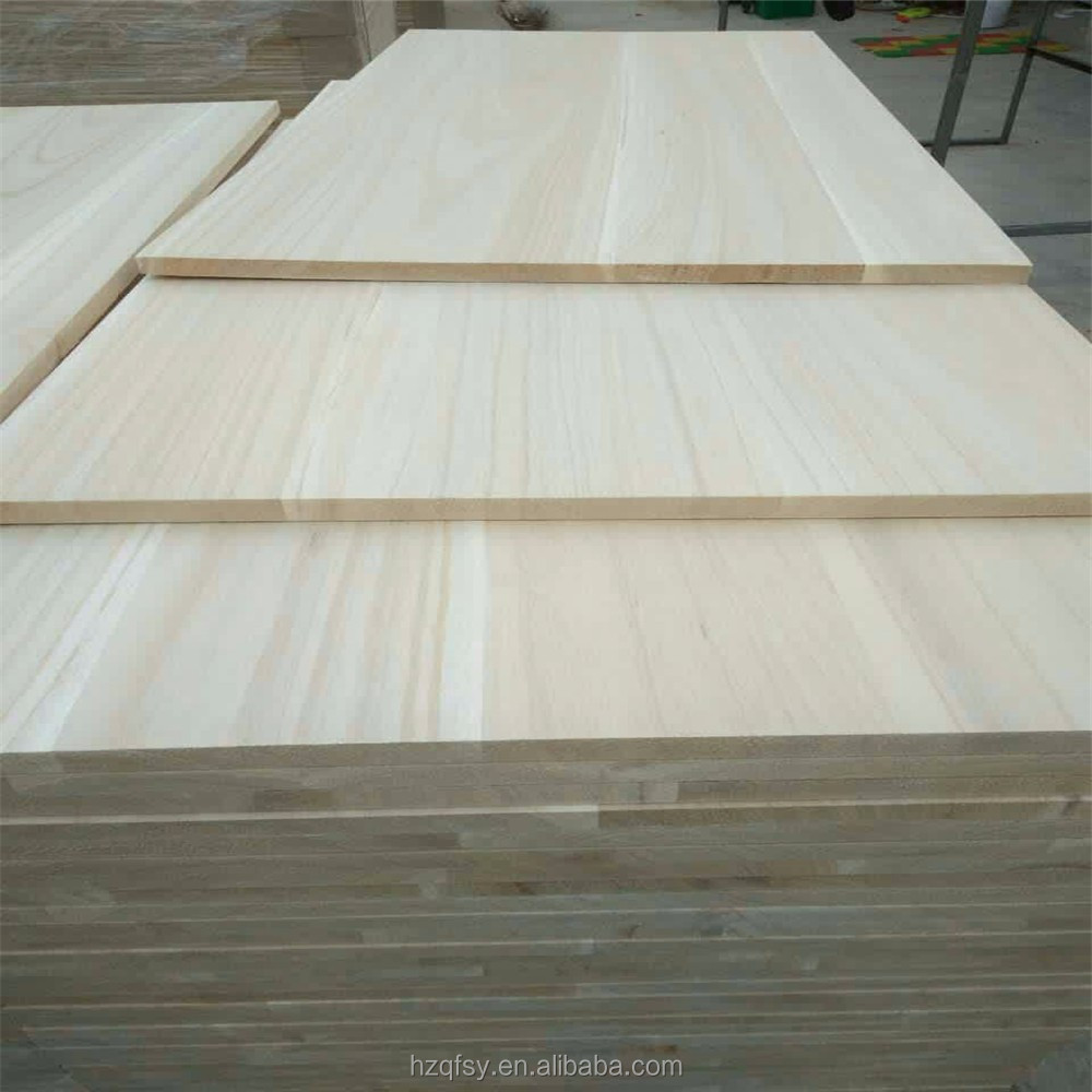 Solid Wood Board Beech Wood Paulownia Wood Coffins for Bleached or Natural Finish