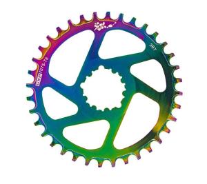 Quality Aluminum Alloy Mountain Road Bicycle GXP Crank Rings Dazzle Colour wholesale