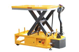 Quality YLF120 Mobile electric hydrauli scissor lift table Loading Capacity 1200kg Max Height 1300mm wholesale