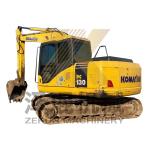 Used Komatsu PC130 Excavator 69KW Power with Hydraulic Valve