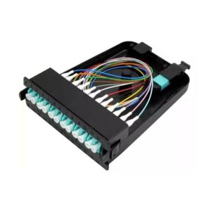 Quality 93*86*29 ABS Box Material FTTH Optical Om3 Cable Cassette Box Fiber Optic MTP MPO Modular wholesale