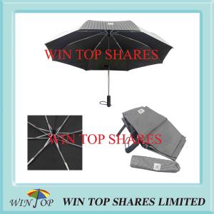 Quality Fashion Pop up Automatic Umbrella with Lines wholesale
