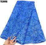 Hot selling embroidered tulle lace net lace african lace fabric