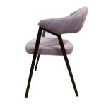 OEM Metal Frame Dining Room Chairs Rectangular Metal Frame Seat