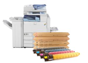 Quality MP C4000 / 4500 Ricoh Color Toner , Ricoh Printer Cartridge For Lanier Devices wholesale