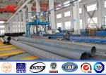 8M 5 KN 3 mm Thickness Steel Tubular Pole For Electrical Distribution Line