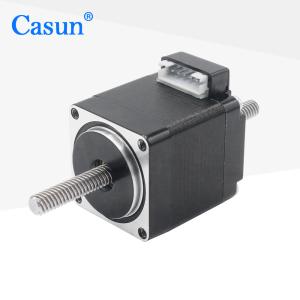 Quality 28*28*33mm NEMA 11 Linear Stepper Motor 50mN.M 0.67A For Textile Equipment wholesale