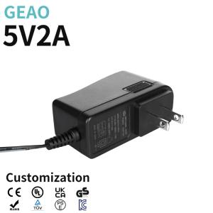 Quality 5V 2A Wall Mounted Power Adapters Electric With Efficiency Level VI wholesale