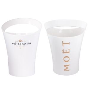 Quality Limited Edition Branded Wine Accessories Plastic Moet Chandon Cooler Party Champagne Bottle Bucket wholesale