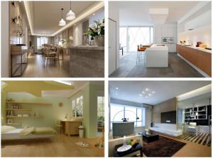 Quality Three Rooms Simple Residential House , H Section Steel Small Prefab Cottages wholesale