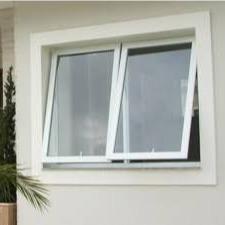 Quality Fluorocarbon Coated Aluminum Awning Window Low E Glass Tempered wholesale