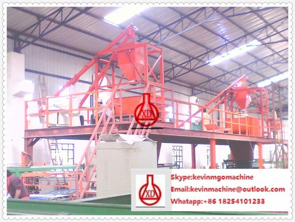 4 - 30 mm Thickness Wall Panel Manufacturing Equipment for External Inner