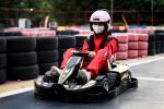 Adult 3000RPM Electric Racing Go Kart With 4130 CrMo Frame Ride On