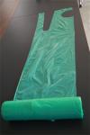 Green PE Aprons Disposable Antibacterial , Disposable Catering Aprons CE