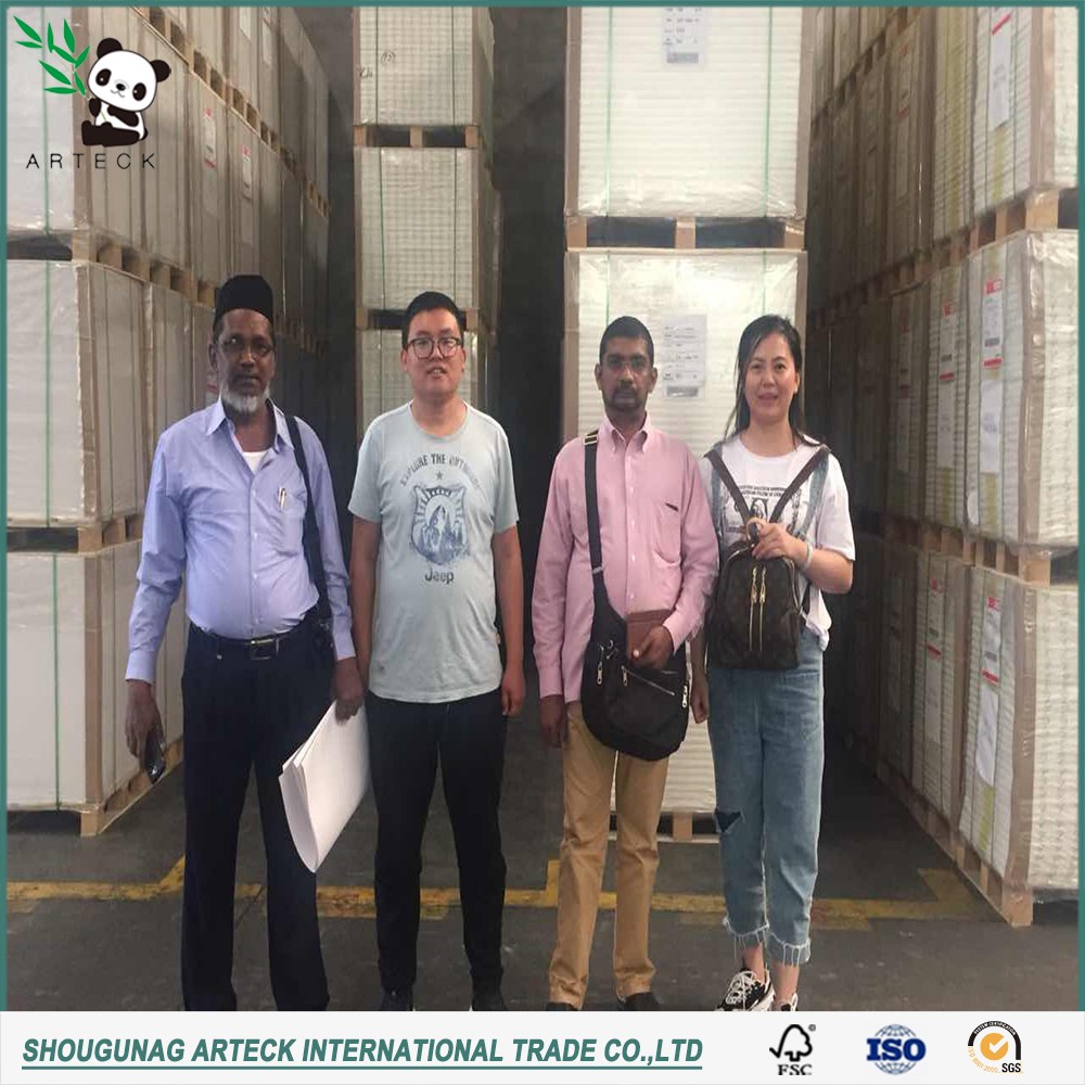 Uncoated Woodfree Offset Paper for Printing Wood Pulp Material Accepted in Production