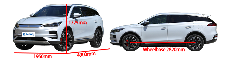 Luxury FWD/4WD Multi-Function BYD Tang Electric SUV 7 Seater