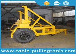 Quality 10T Cable Carriage Vehicle Cable Drum Trailer Cable Reel Trailer Underground Cable Tools wholesale