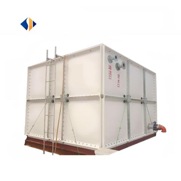 10000 Liter Large Food Grade FRP Modular Panel Water Storage Tank High Shear
