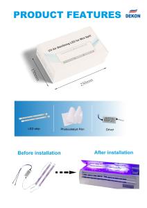 Quality Led Mini Split 3100mw 405nm Uv Air Sterilizer wholesale