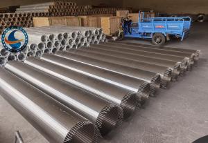 Quality Stainless Steel Water Well Screen 16inch With Male Female Threaded Couplings wholesale