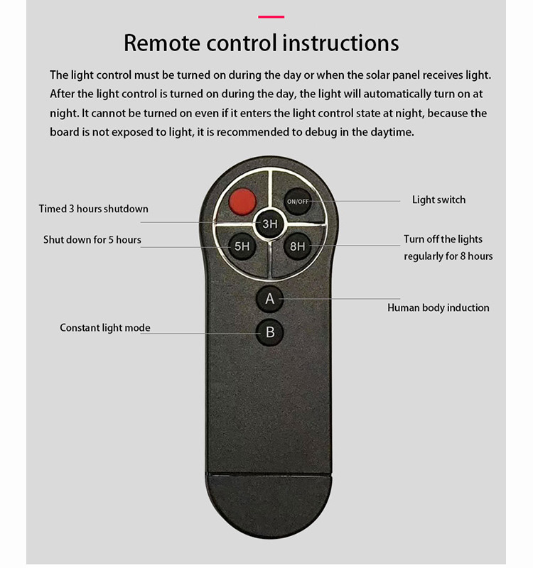 Waterproof Motion Sensor Integrated Solar Street Light With Solar Panel
