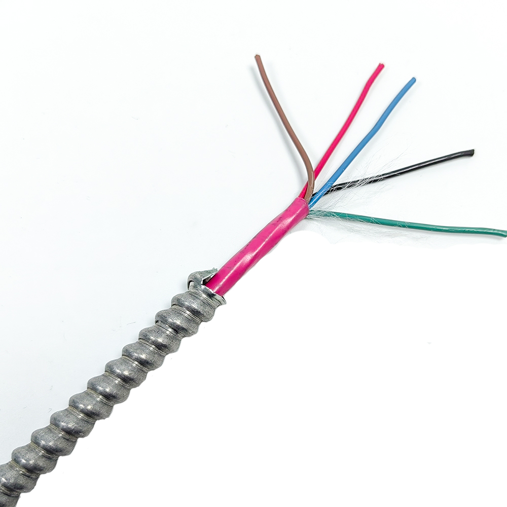 Fire Rated Armored Cable with Industrial Bare Copper Wire Core and Circuit Integrity