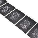 Custom Self Adhesive Wine Bottle Label Gold Foil Bottle Sticker