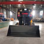Track Mini Loader Machine Electric Drive 3000RPM Mini Crawler Loader