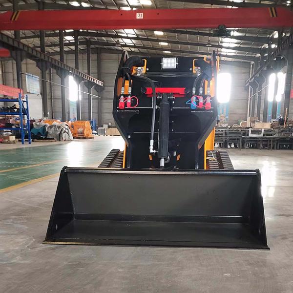 CE Hydraulic Ramming Micro Skid Steer Loader Stand In Skid Steer Energy