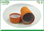 Round Cylinder Cardboard Tube Boxes Pantone Printing 100% Eco Kraft For