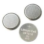 Non-toxic CR1616 3.0V Primary Lithium Battery LiMnO2 50mAh For Music Cards