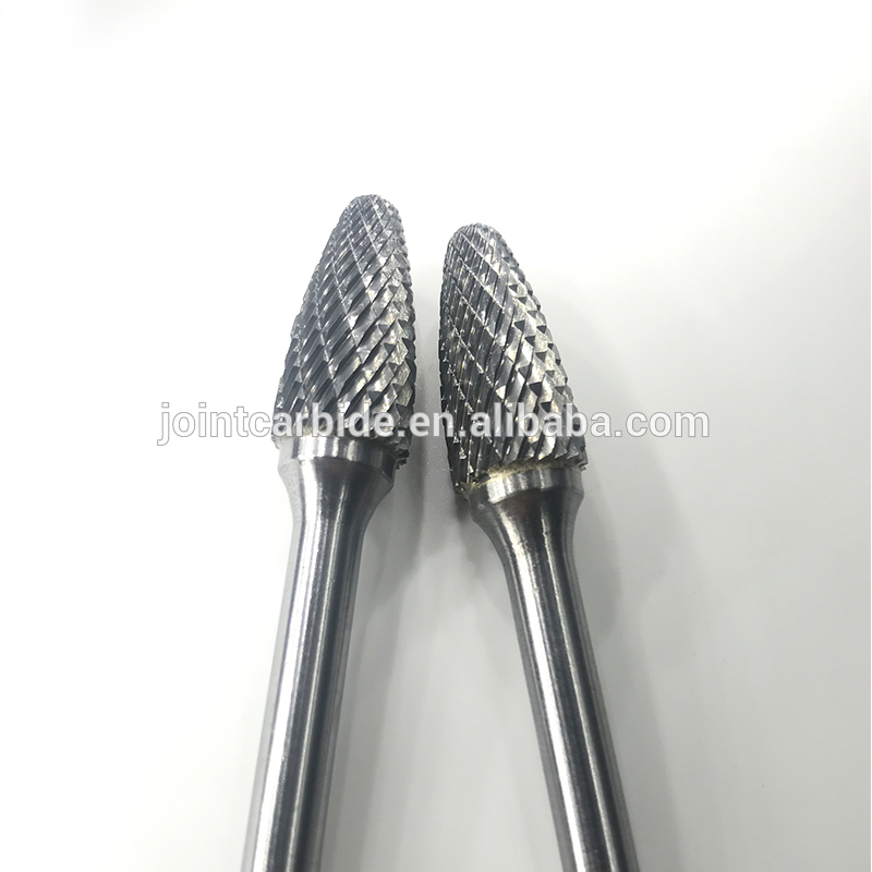 High Hardness Double Cut Carbide Rotary Burr Set Good Mechanical Stability