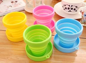 Quality Silicone manufacturer Silicone Travel Accessories Silicone cup Foldable cup SC-002 wholesale