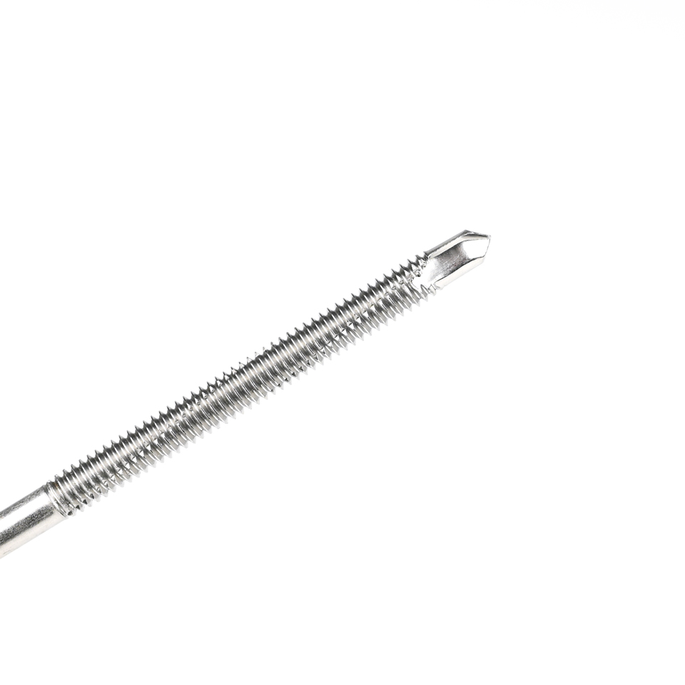 125mm Tek Screws Partial Thread Flat Head Phillips Self Drilling Screw For Flatbeds