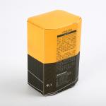 Small Yellow Cardboard Folding Cosmetic Packaging Boxes For Skincare