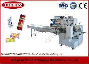 Quality Horizontal Snack Food Packaging Machine For Ice Cream Bar / Quick Frozen Food wholesale
