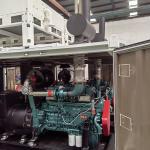 Electrical Start 750kw 937.5kva Silent Soundless Natural Gas Power Plant