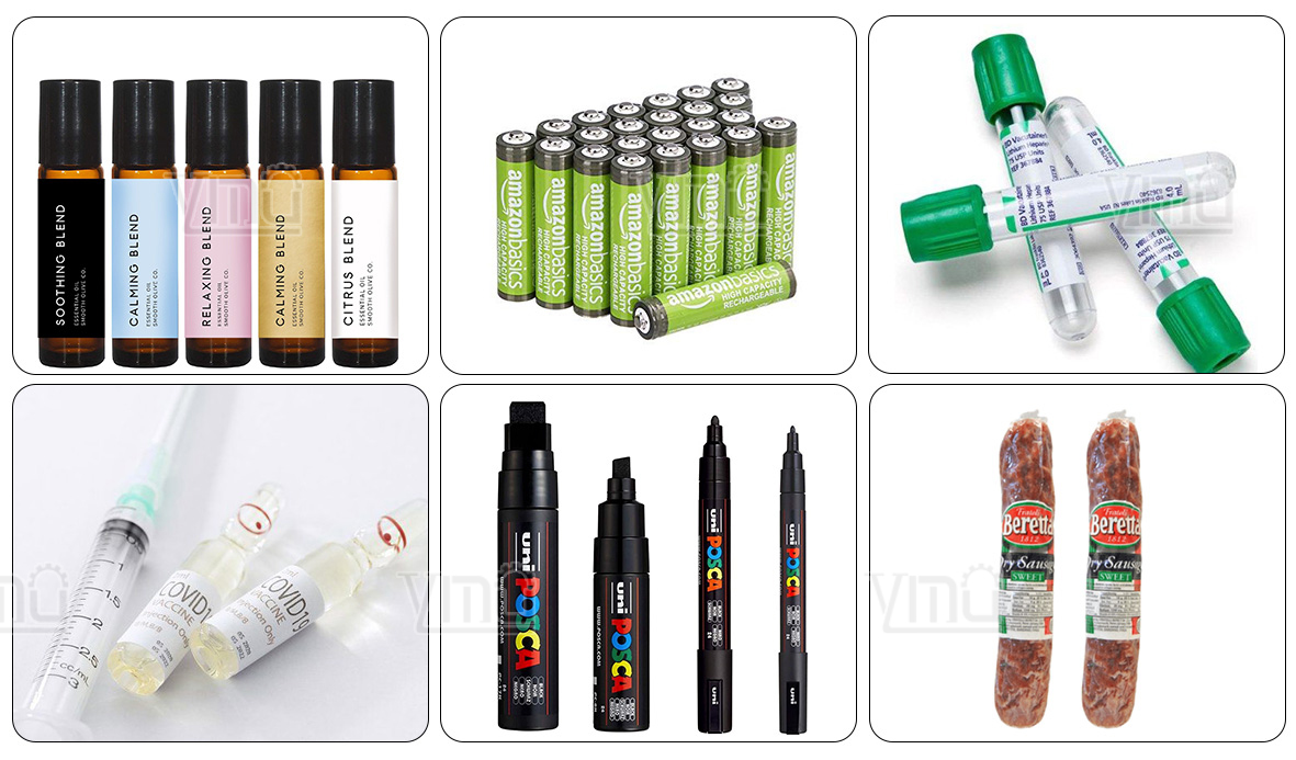 YIMU YM215 Automatic Essential Oil Tincture small round bottle Label Applicator Machine