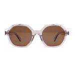 Women'S Round Acetate Sunglasses Polarized Customize Logo Anti Glare