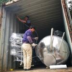 commercial Osmose Water Filter System 19.5KW SUS304 Material DOW membrane