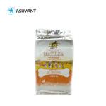 Pet Food Plastic Zipper Flat Bottom Bag For Dog Cat Chicken Bird Rabbit Food