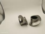 Twin Screw Extruder Granulator Accessories Meshing Covey Screw Element From 12mm