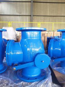 Quality Cast Iron Check Valve With Counter Weight Water / Steam / Oil / Gas PN10 - PN16 wholesale