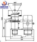 Salty Peanut Butter Grinding Machine Grinder Machine Processing Equipment