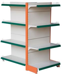 Quality Eco Friendly Supermarket Display Shelving Supermarket Display Stands Corrosion Protection wholesale