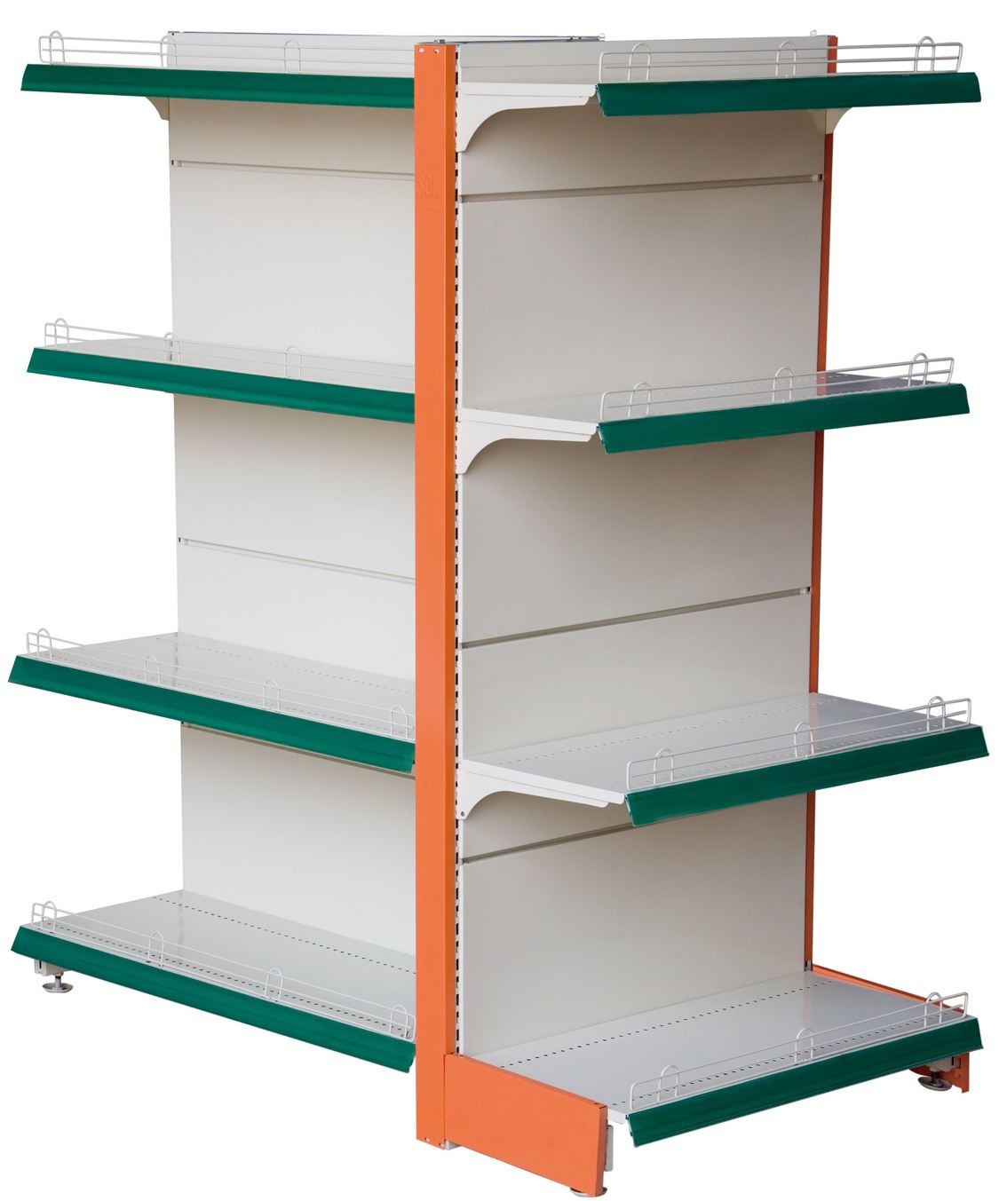 Eco Friendly Supermarket Display Shelving Supermarket Display Stands Corrosion Protection