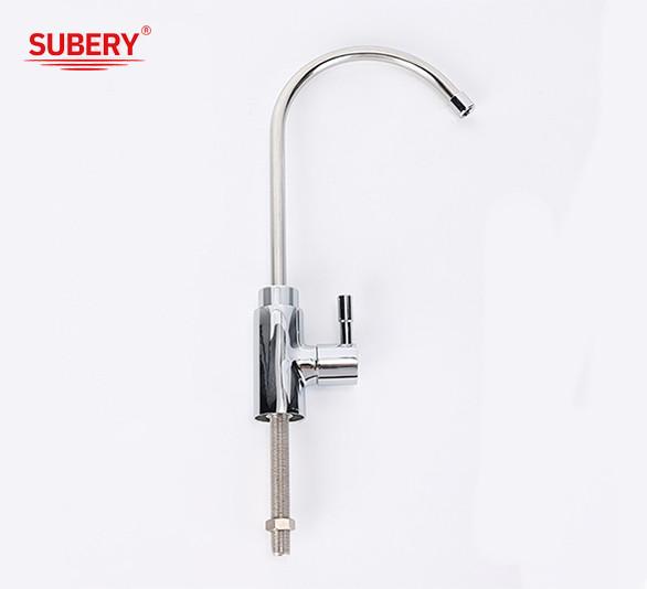 Single Lever Tall Basin Mixer Faucet Bathroom Chrome Brass Long Handle Hot And