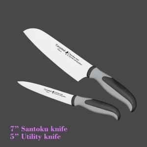 Quality Utility Cerasteel Kitchen Knife 5&quot; &amp; 7&quot; Handle Long Lasting Sharpness wholesale