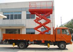 Quality 6M Truck Mounted Scissor Lift With Extension Platform wholesale